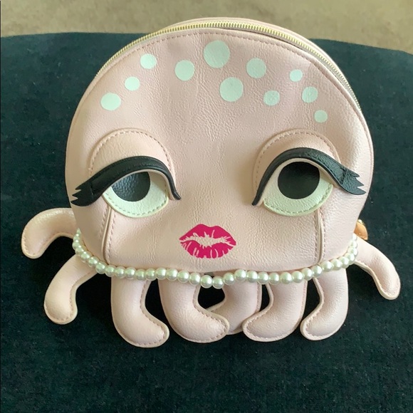 Betsey Johnson Handbags - Betsy Johnson octopus makeup bag